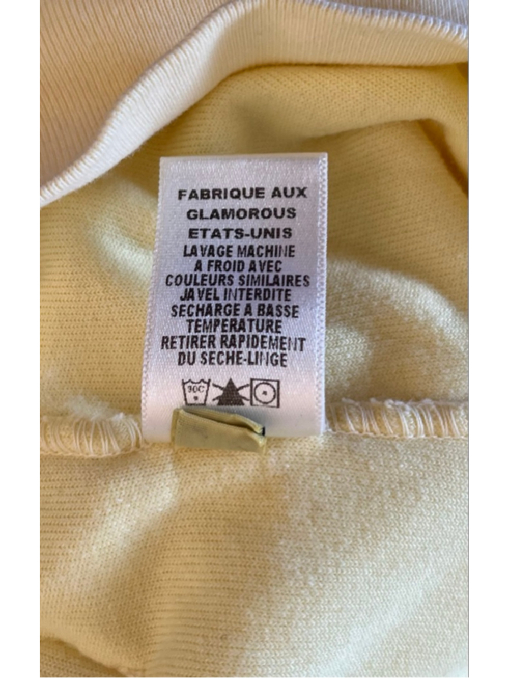 Juicy Couture Yellow Classic Full-Zip Hoodie Top M - Picture 3 of 6